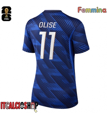 Francia Michael Olise #11 Prima Maglia Femmina Mondiali 2026 Manica Corta